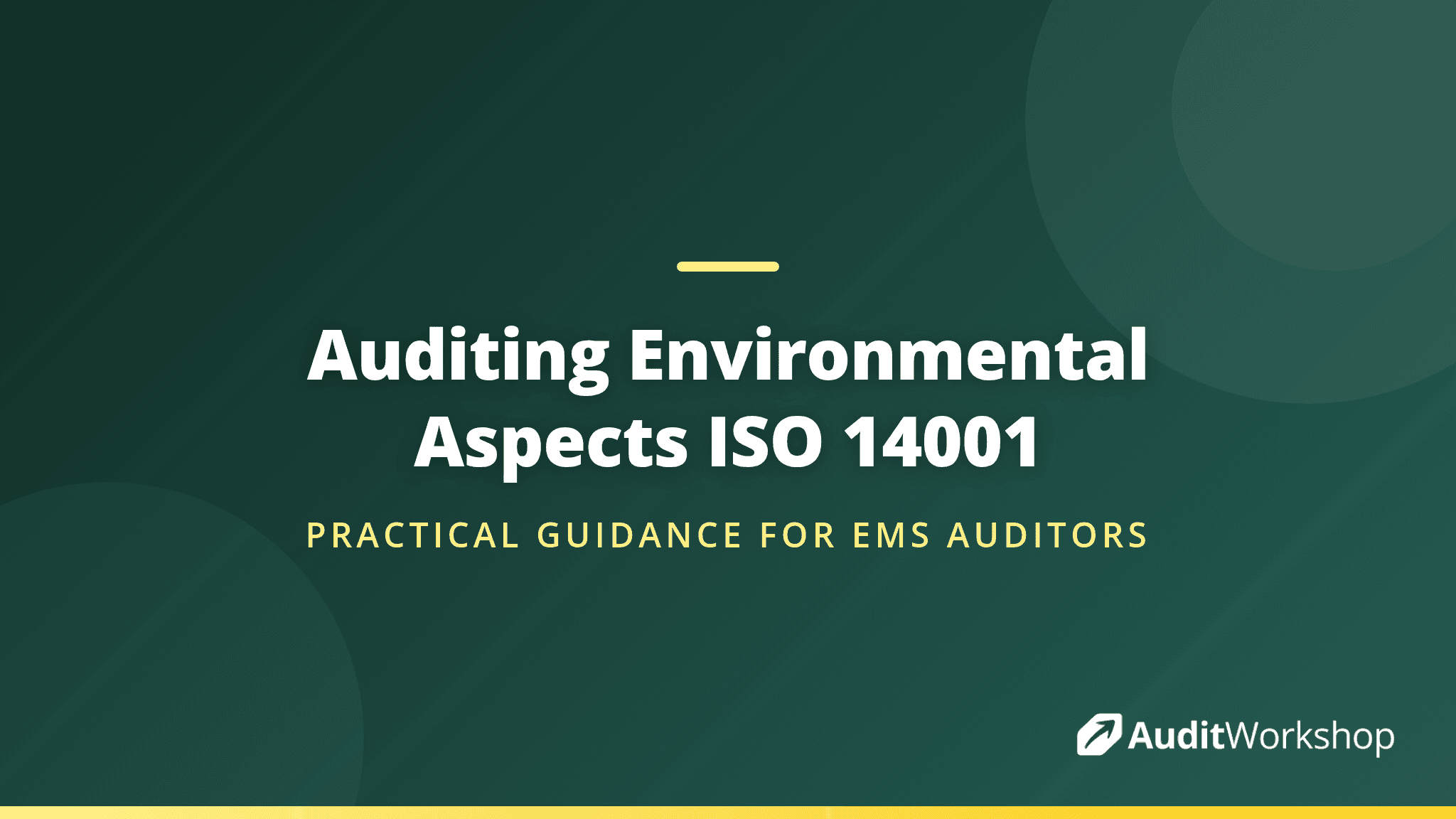 How to Audit Environmental Aspects Under ISO 14001:2026