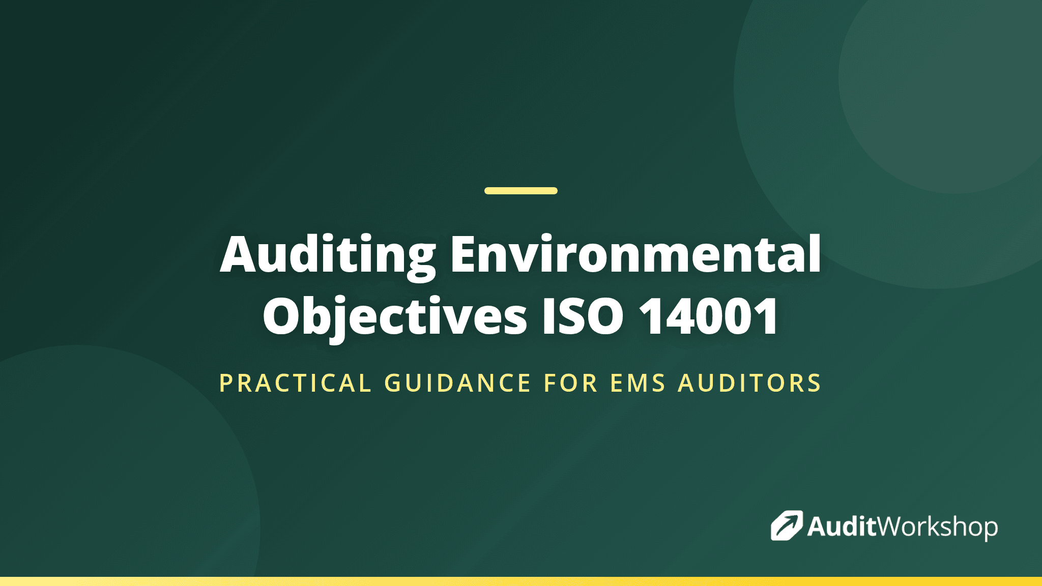 How to Audit Environmental Objectives Under ISO 14001:2026