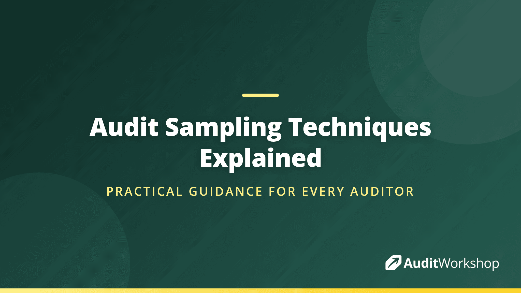 Audit Sampling Techniques Explained: How Auditors Decide What to Look At