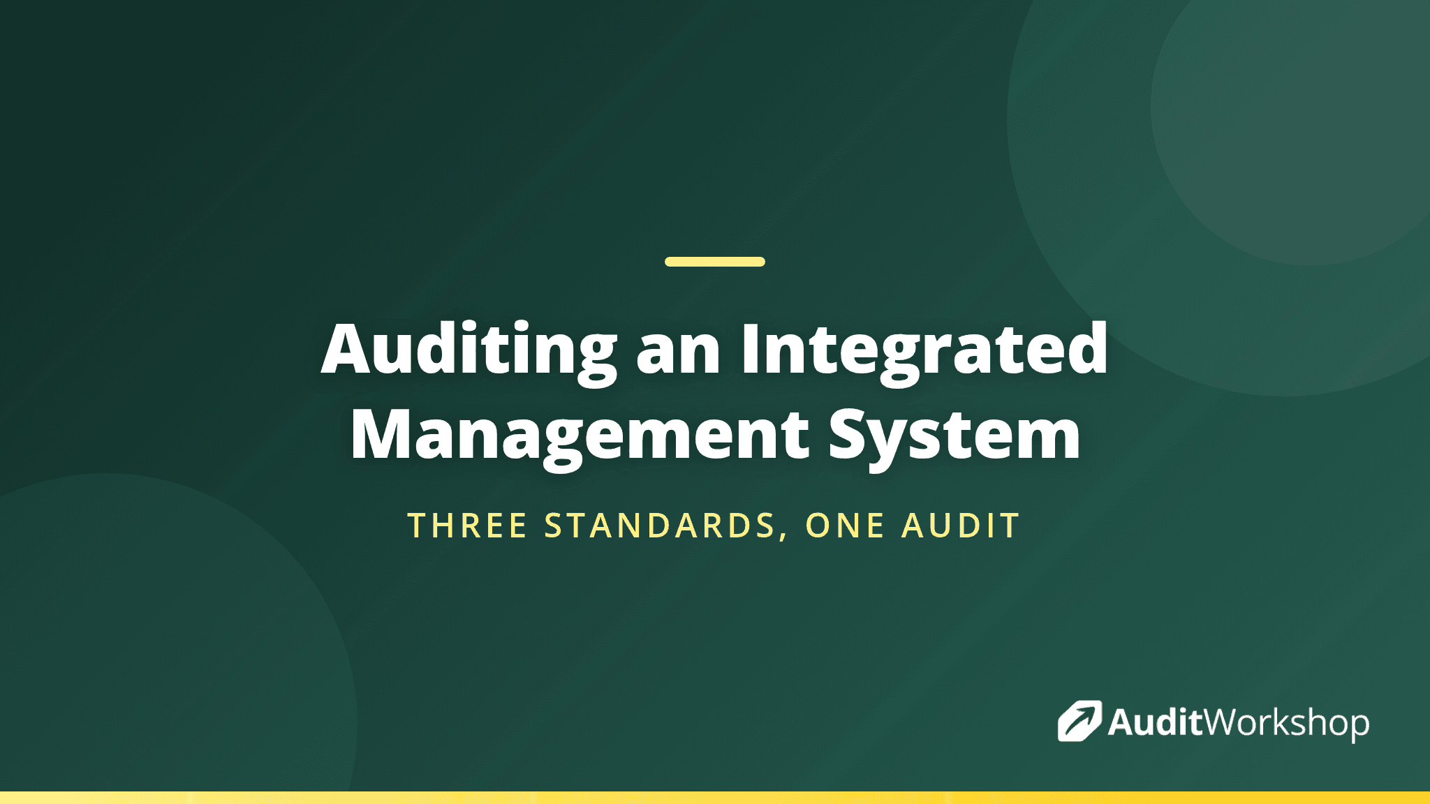 Auditing an IMS: How to Audit ISO 9001, ISO 14001 and ISO 45001 Together