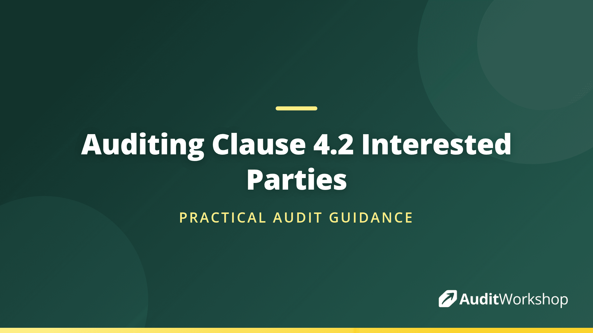 Auditing Interested Parties: A Practical Approach to Clause 4.2