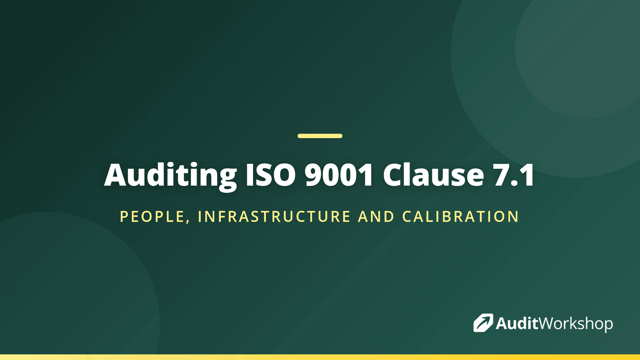 Auditing Resources Under ISO 9001 Clause 7.1: From People to Calibration