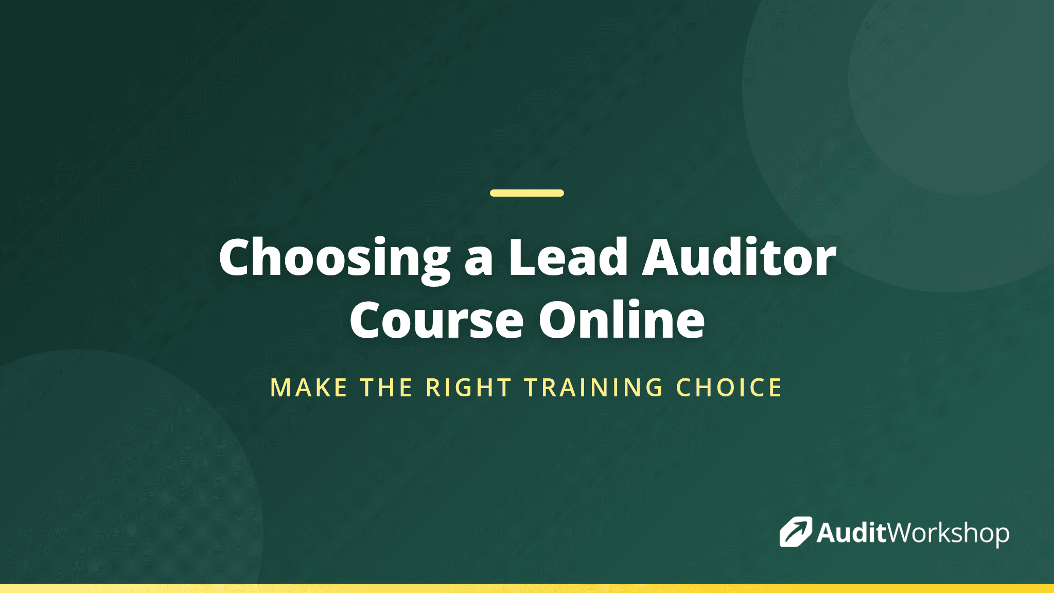 Choosing a Lead Auditor Course Online: What to Look For and What to Avoid