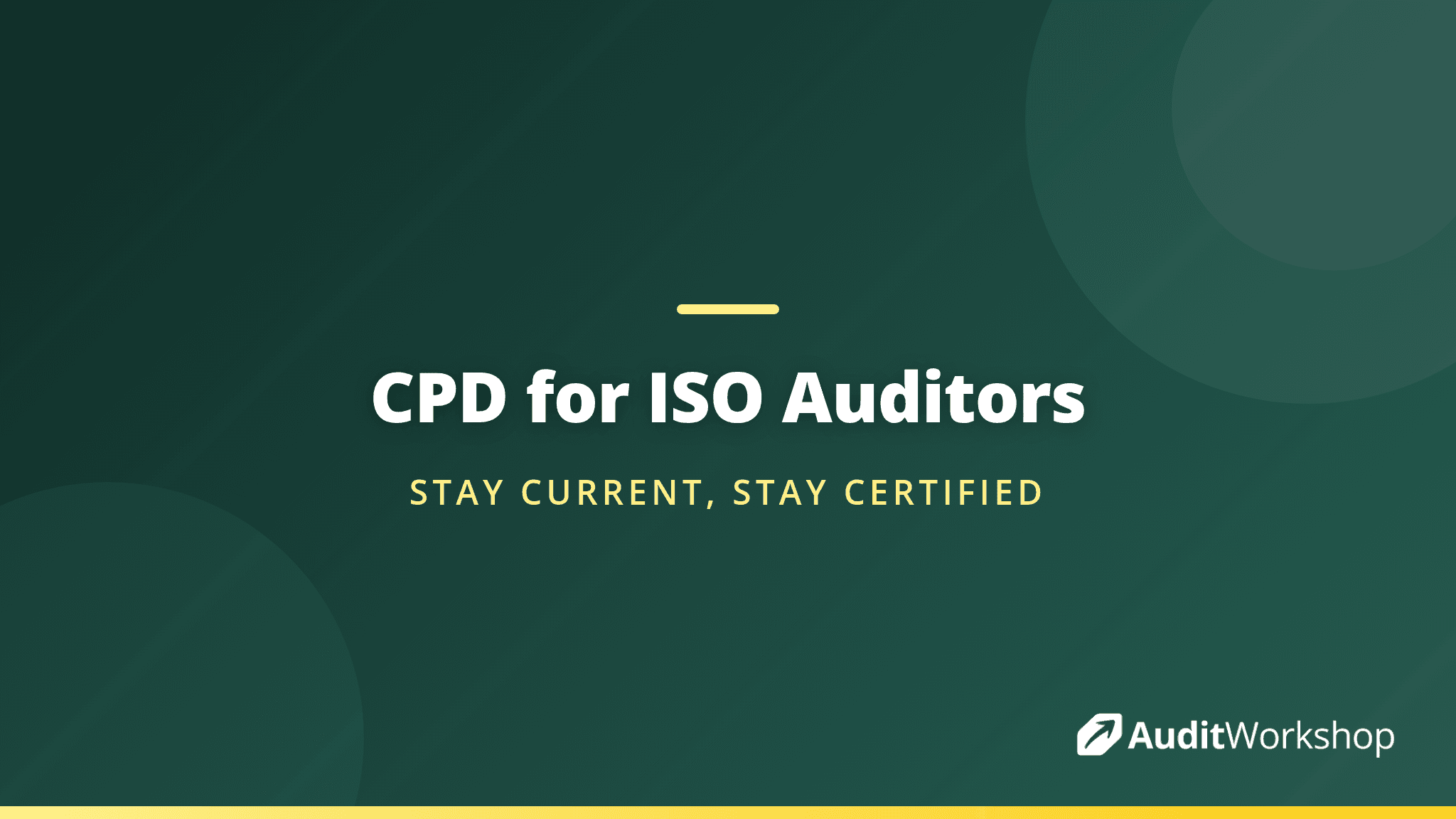 CPD for Auditors: Keeping Your Certification Current in 2026