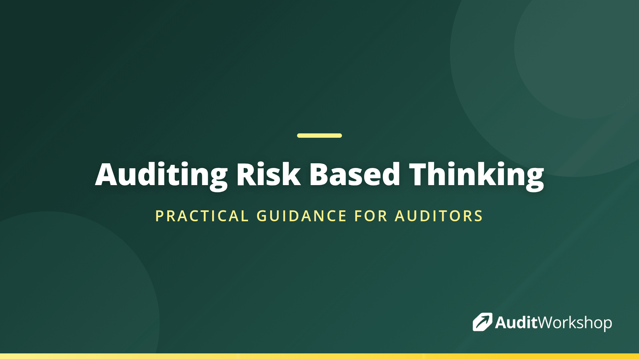 How to Audit Risk Based Thinking in an ISO Management System