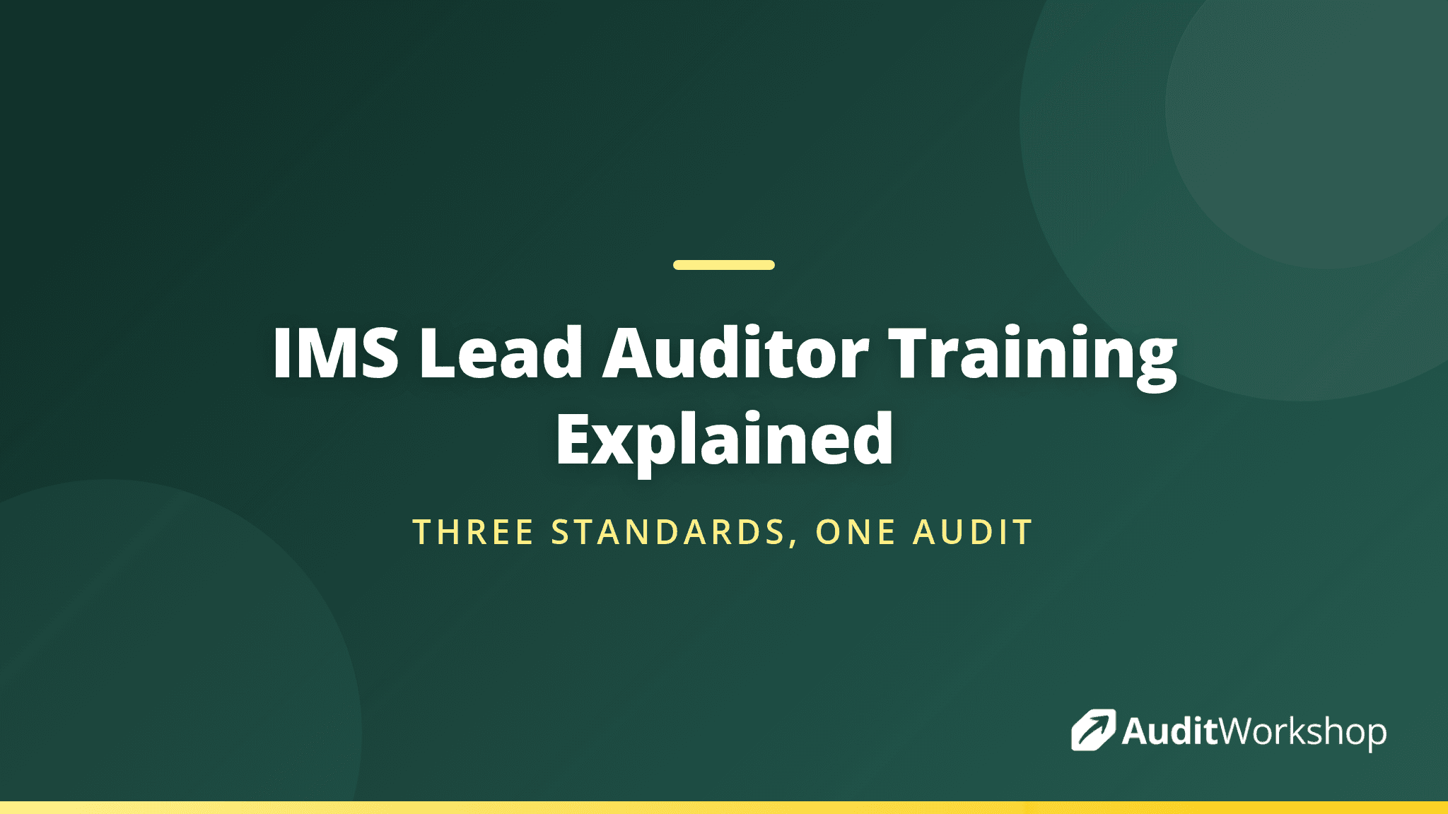 IMS Lead Auditor Training: What It Covers and Why It Matters