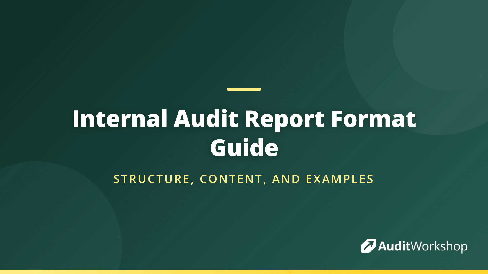 Internal Audit Report Format With Example: A Practical Guide for ISO Auditors