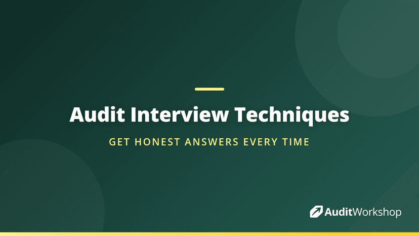 Interview Techniques for Auditors | Audit Workshop | Audit Workshop