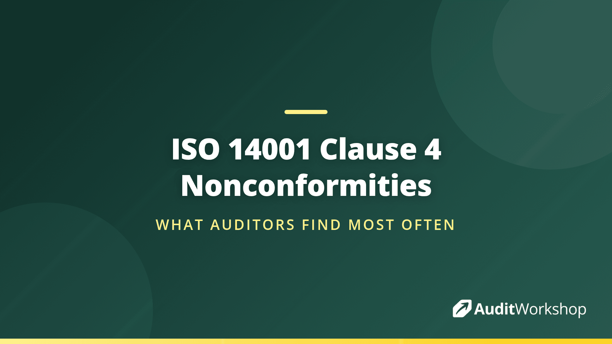 Common Nonconformities Against Clause 4 of ISO 14001:2026