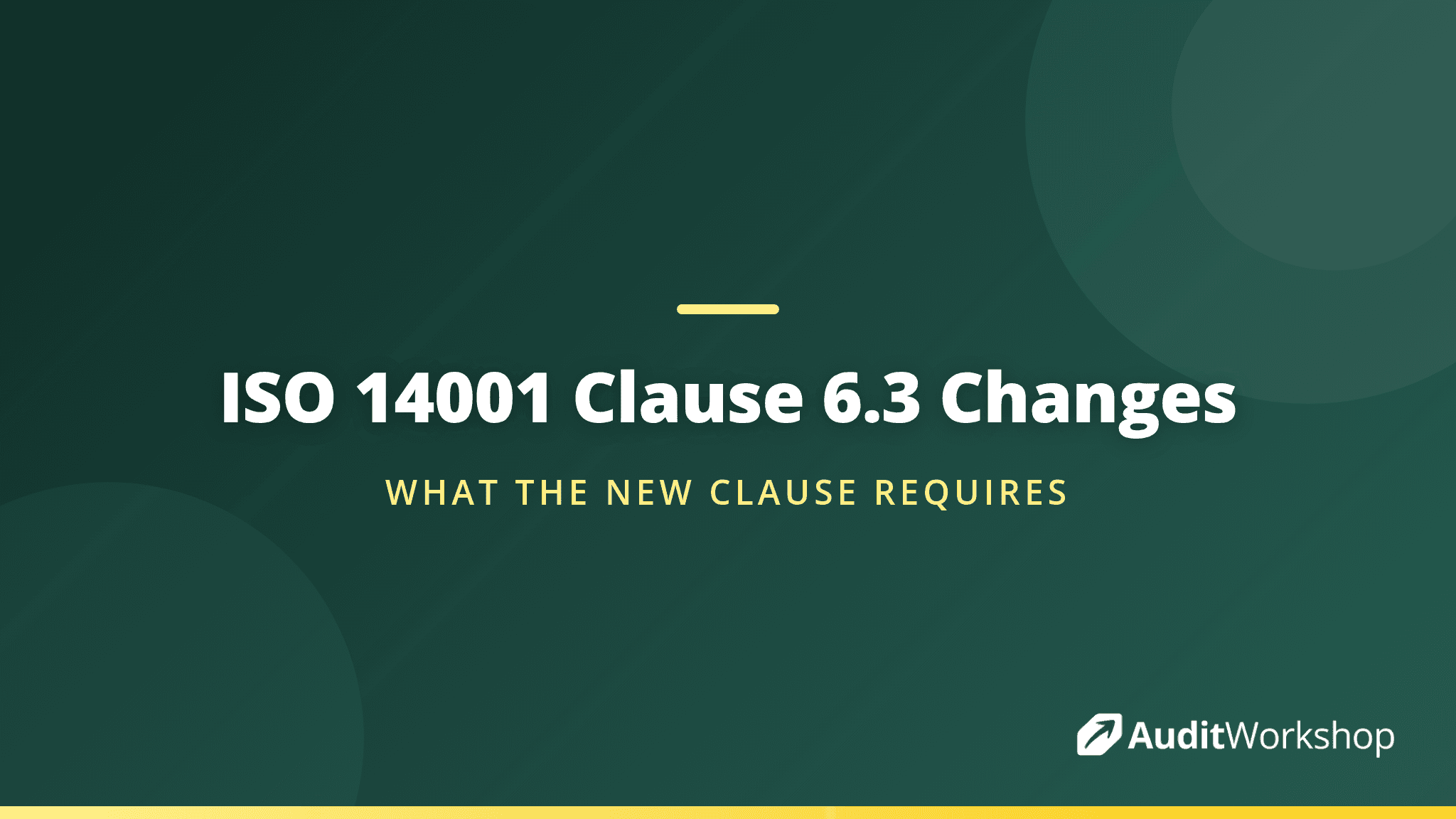 Planning of Changes: Inside the New Clause 6.3 of ISO 14001:2026