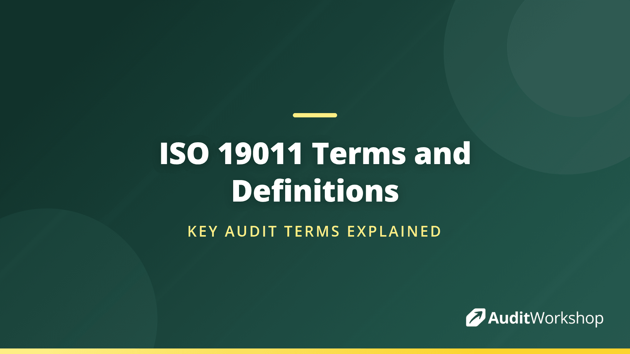 Terms and Definitions in ISO 19011:2026 Explained for Auditors