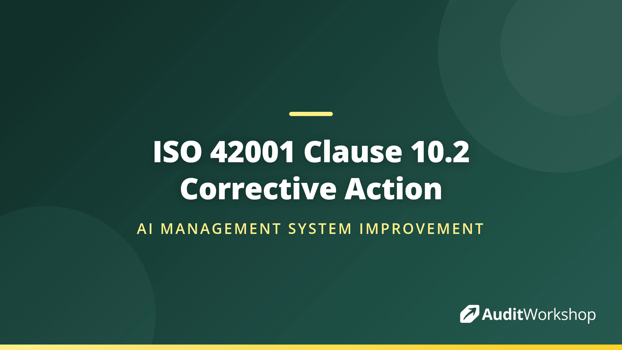 Nonconformity and Corrective Action Under ISO 42001 Clause 10.2