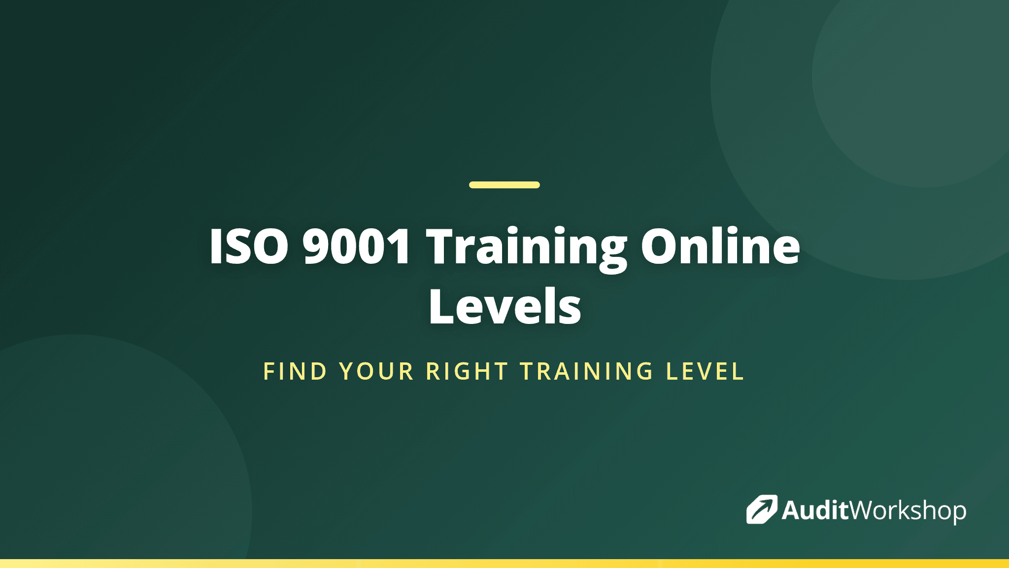 ISO 9001 Training Online: Choosing the Right Level for Your Role and Goals