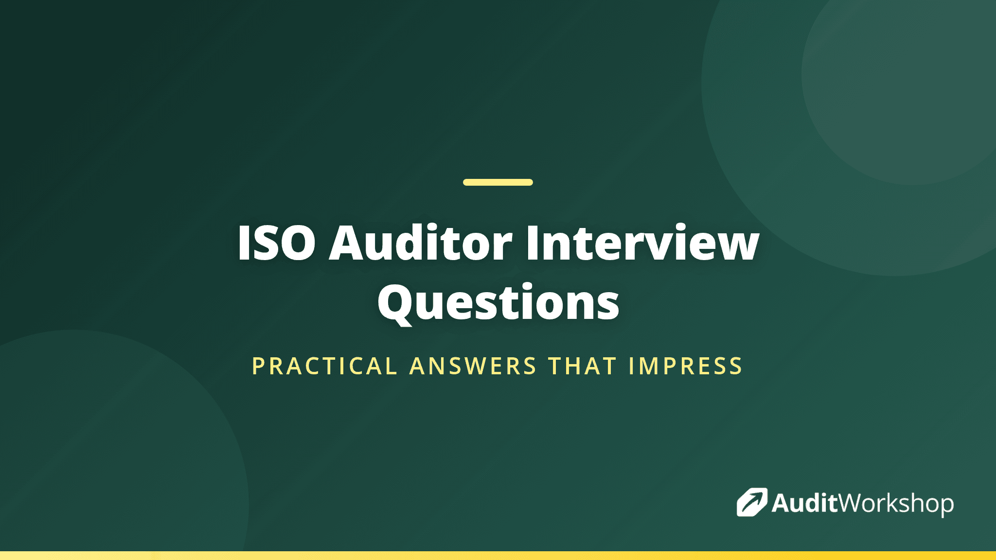 ISO Auditor Interview Questions and How to Answer Them
