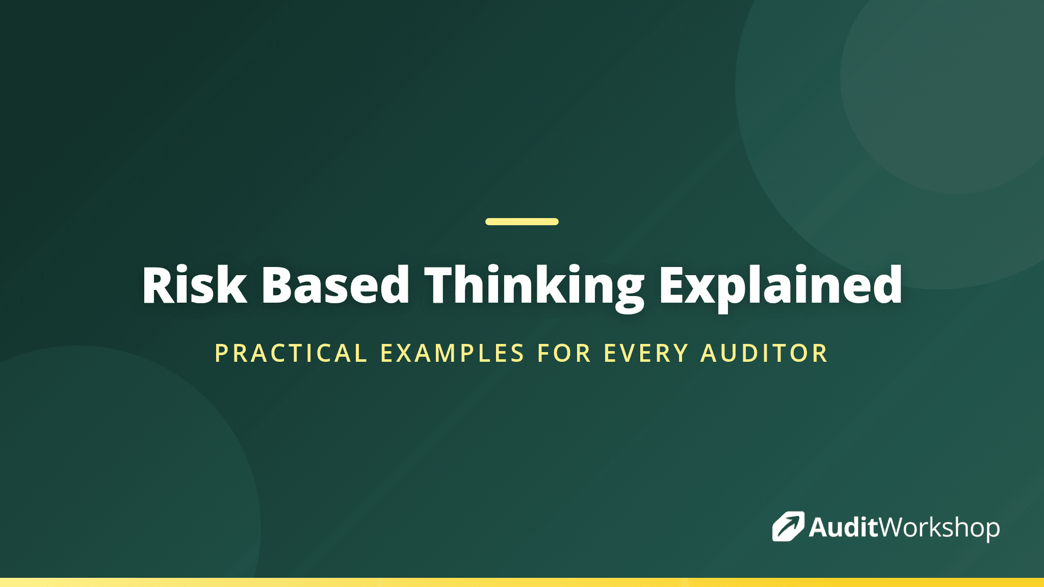 Risk Based Thinking in ISO Standards: A Practical Guide With Real Examples
