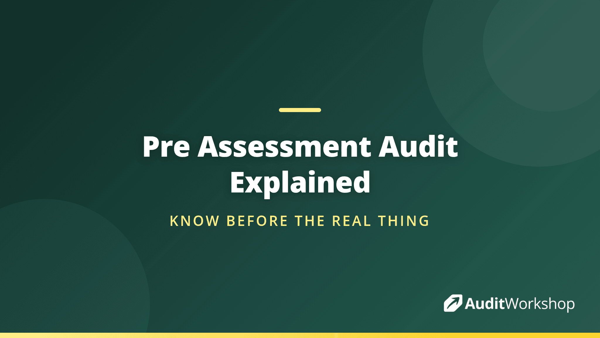 What Is a Pre Assessment Audit and Do You Actually Need One?