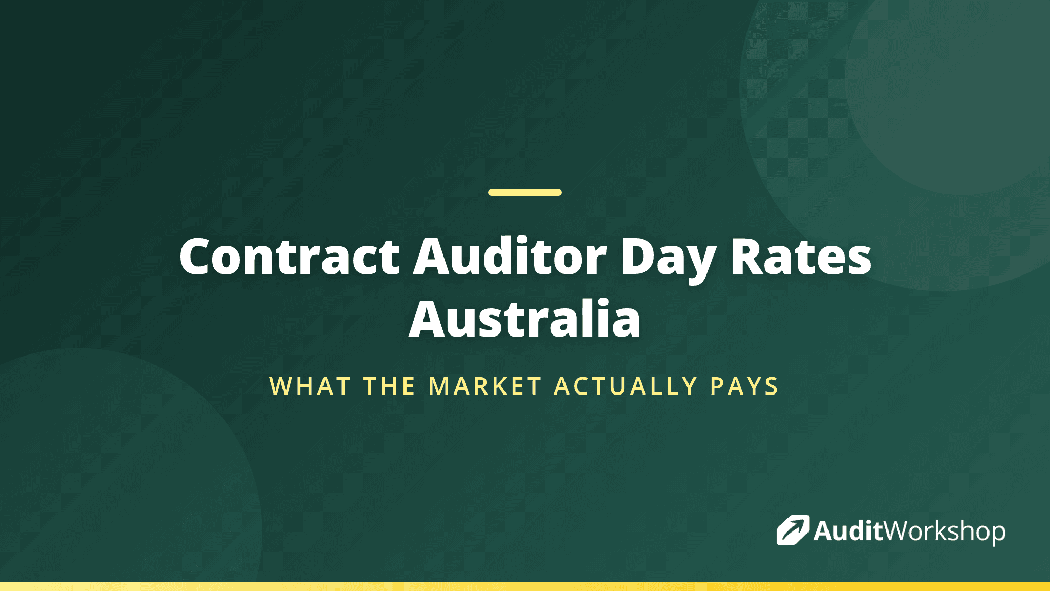 Contract Auditor Day Rates in Australia: What to Charge and What to Expect