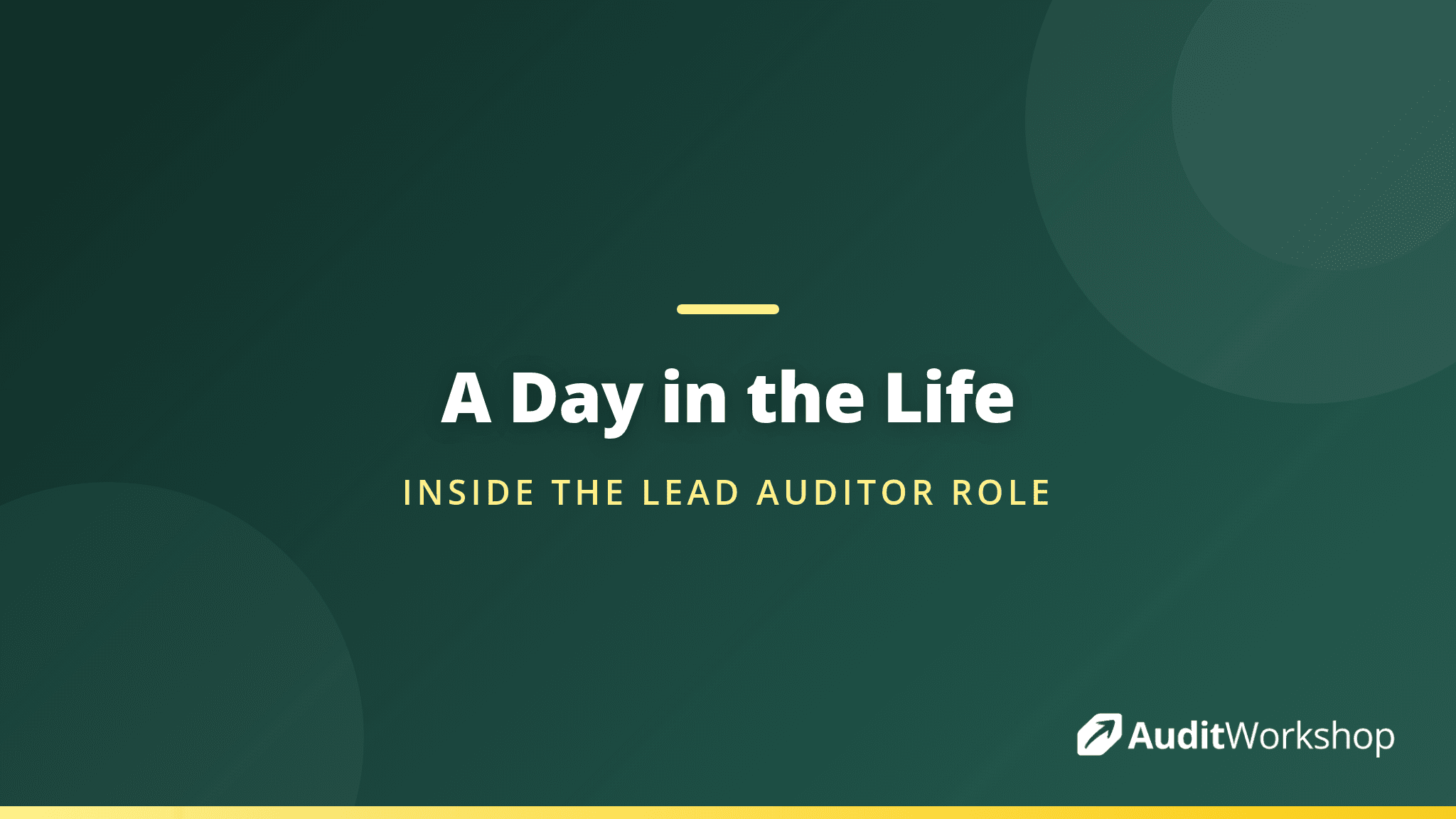 A Day in the Life of a Lead Auditor: What the Job Really Looks Like