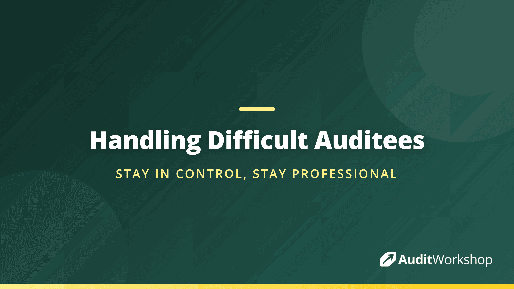 Handling Difficult Auditees: A Practical Guide for ISO Auditors