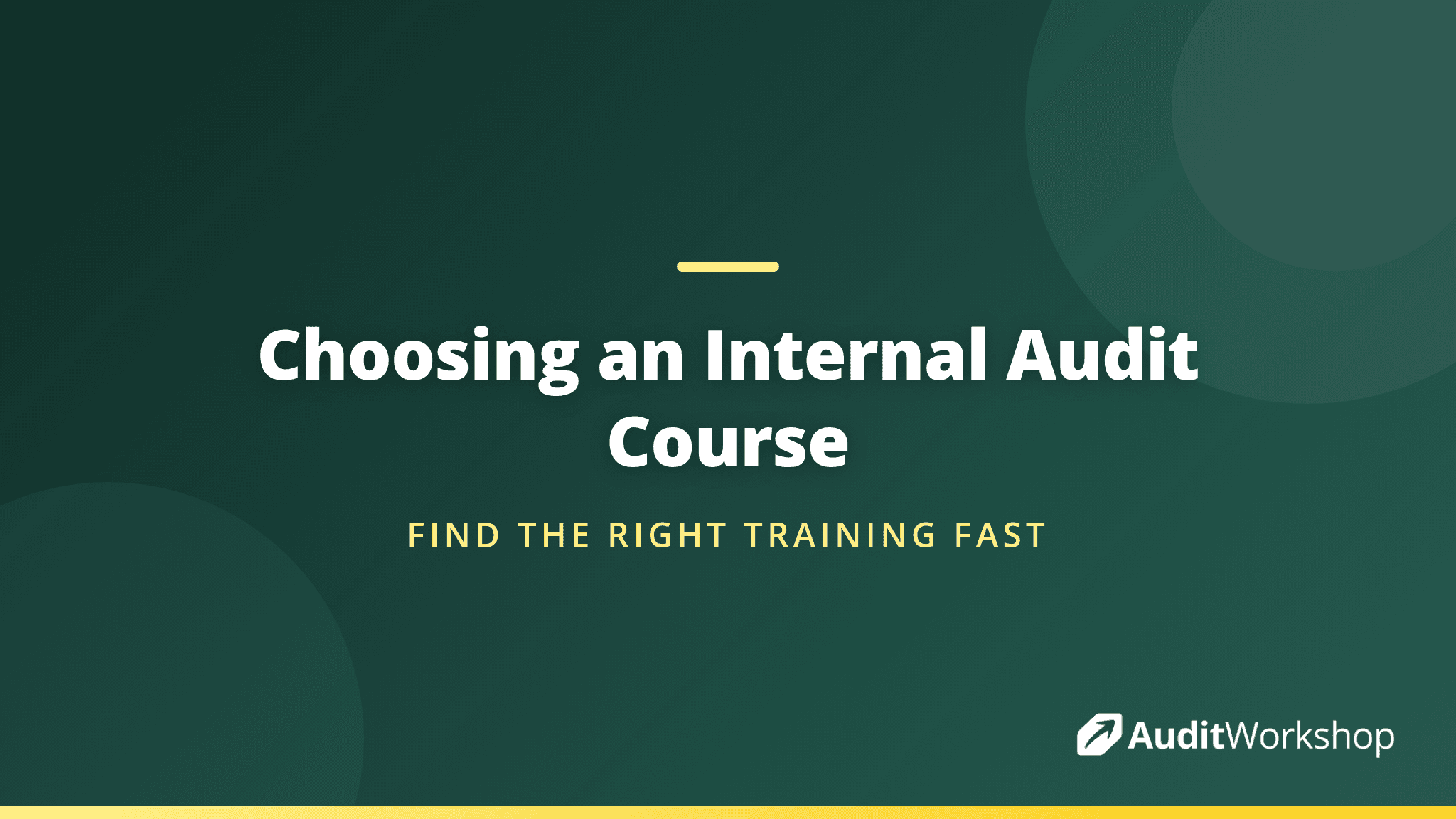 Internal Audit Training: How to Choose a Course That Actually Prepares You