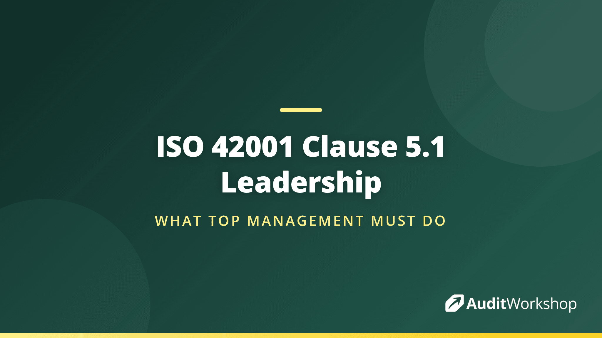 Leadership and Commitment in ISO 42001: What Clause 5.1 Requires