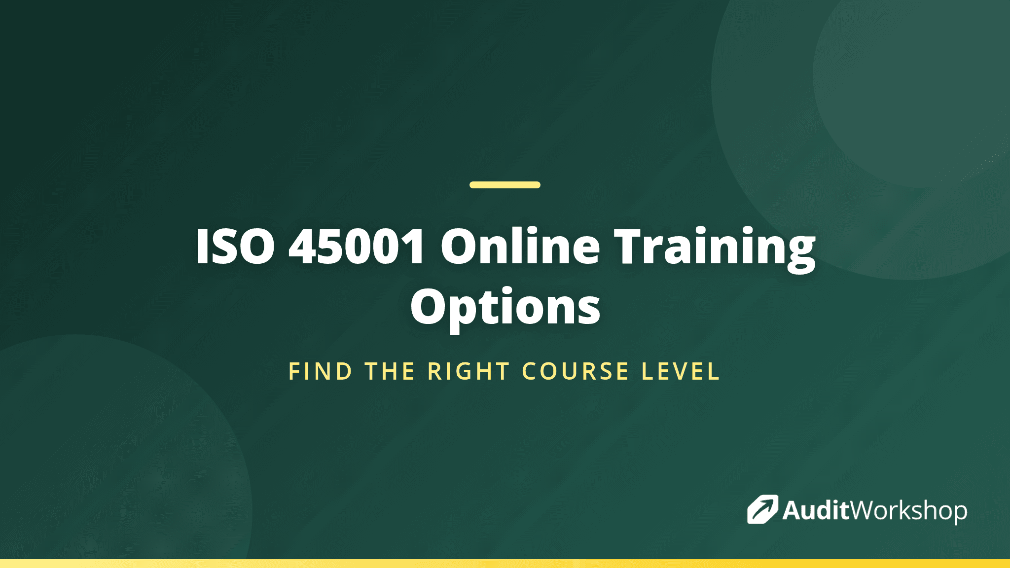 ISO 45001 Training Online Options: Which Course Level Is Right for You?