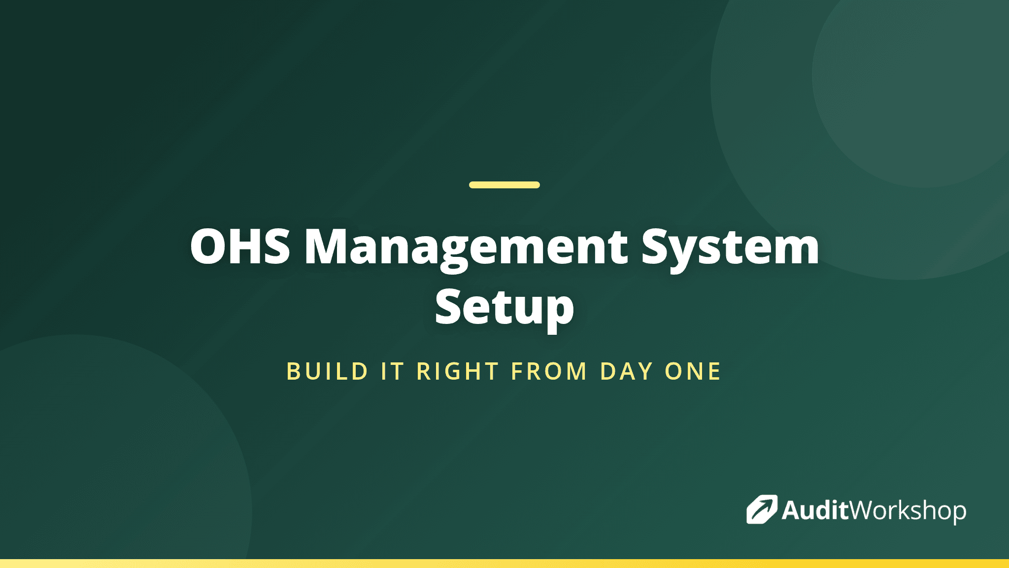 OHS Management System: Components and Setup Explained