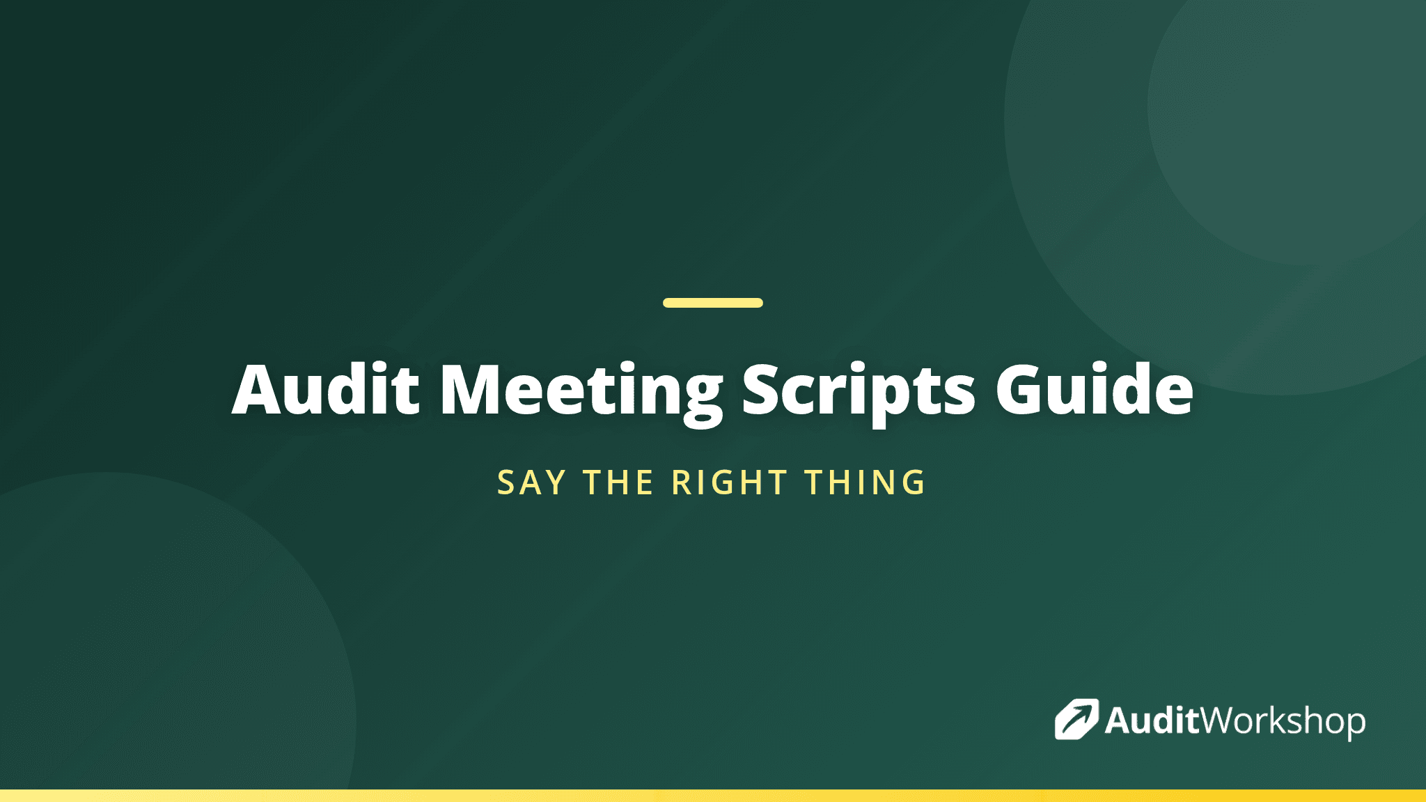 Opening and Closing Meeting Scripts for Auditors: What to Say and When