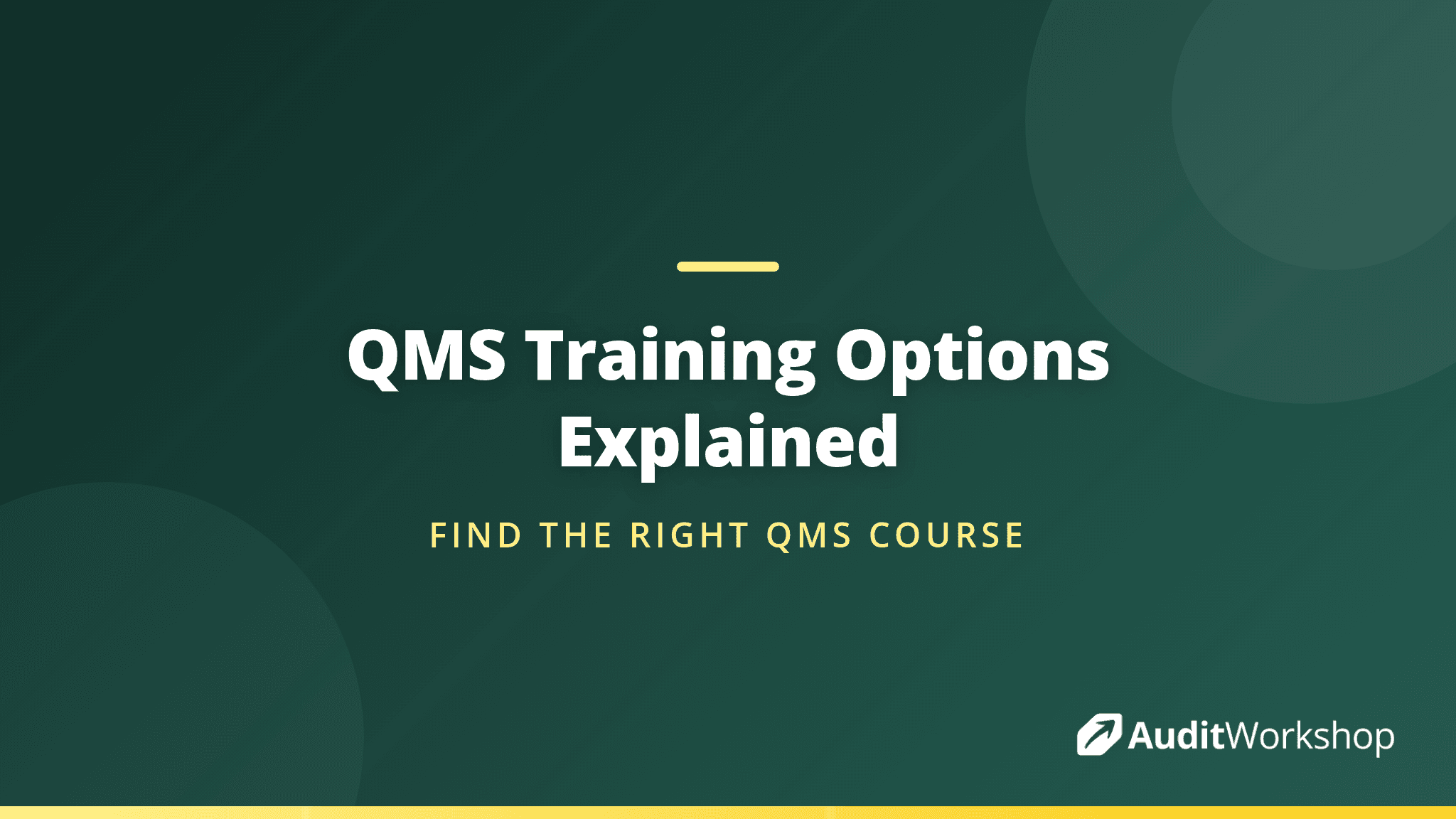 Quality Management System Training Options: Which Level Is Right for You?