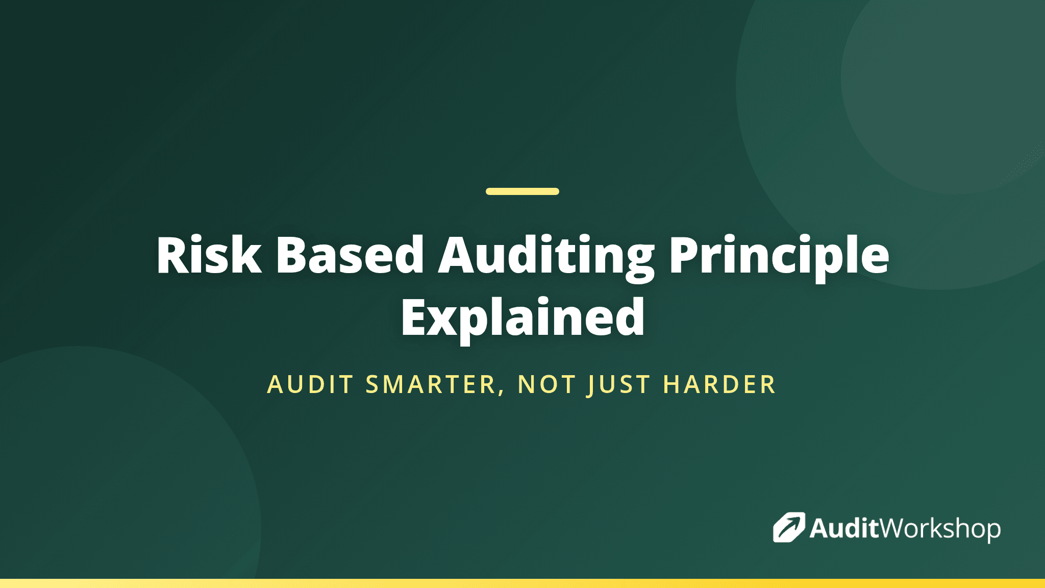 Thinking in Risks and Opportunities: The Seventh Principle of Auditing