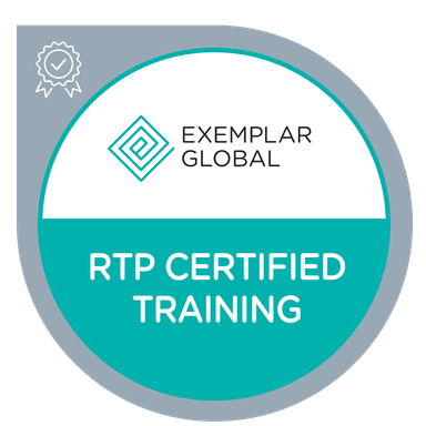 Exemplar Global Recognised Training Provider digital badge