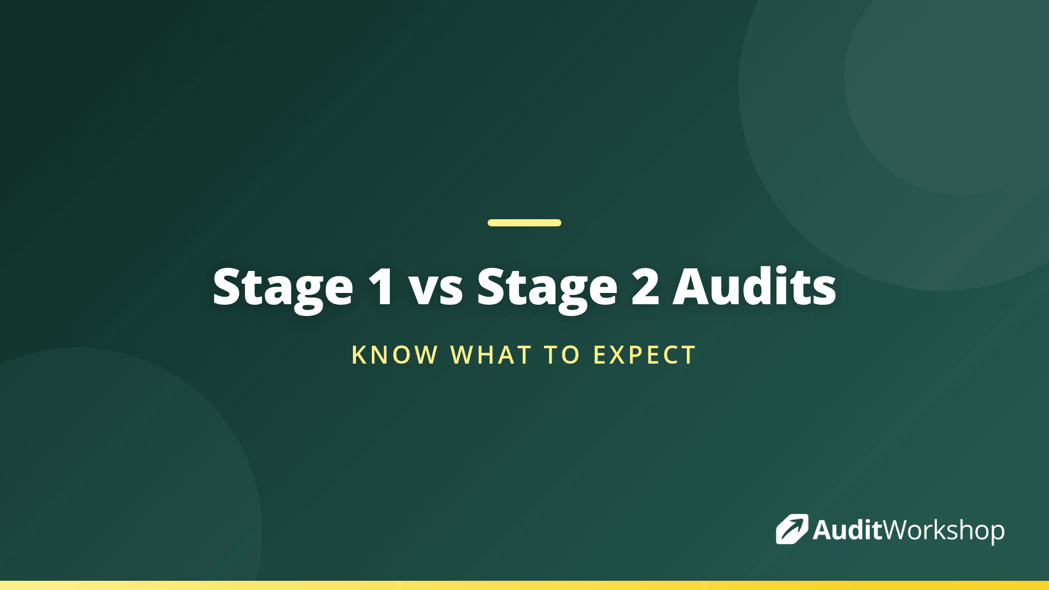 Stage 1 vs Stage 2 Audits: What Actually Happens at Each Stage