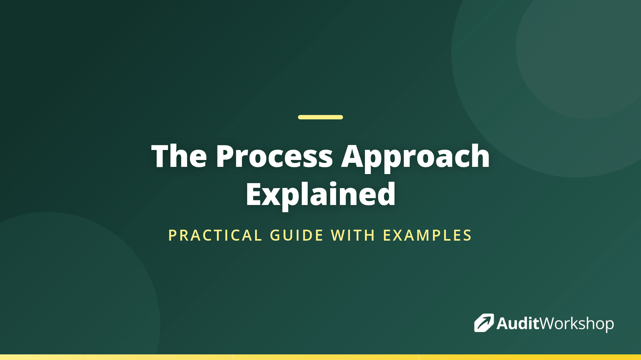 The Process Approach Explained With Examples